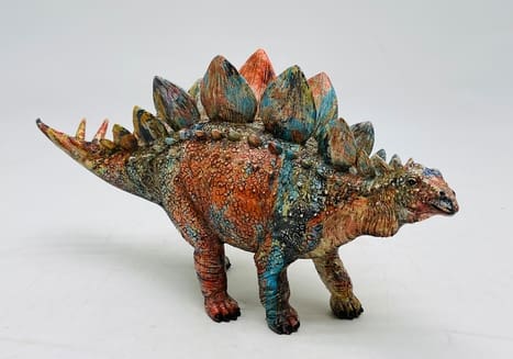 Resin Stegosaurus Dinosaur