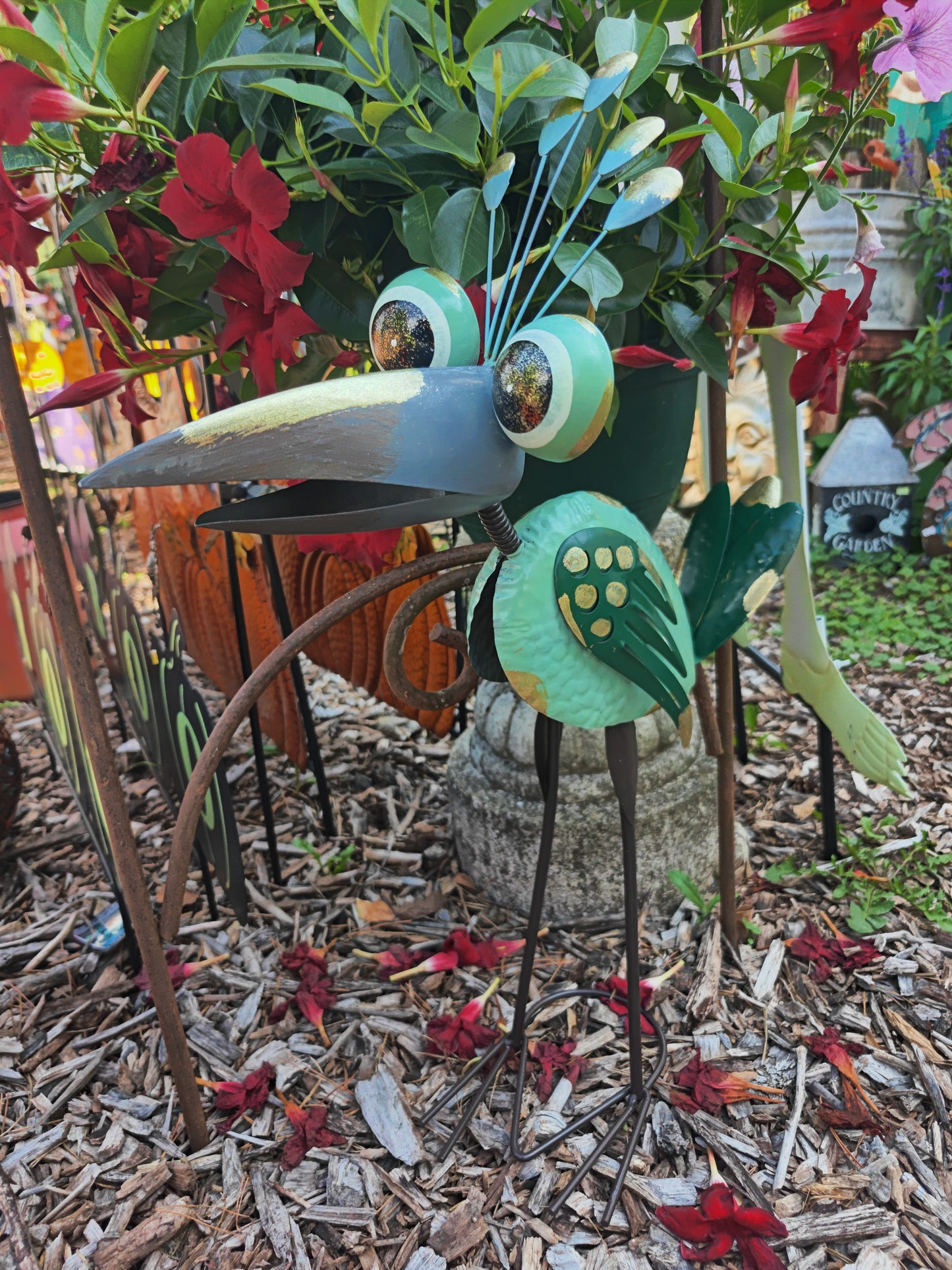 Colorful Bird Statue Toucan