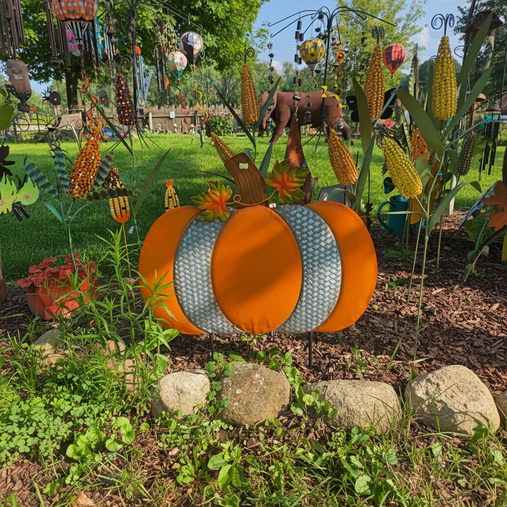 Striped Tread Pumpkin