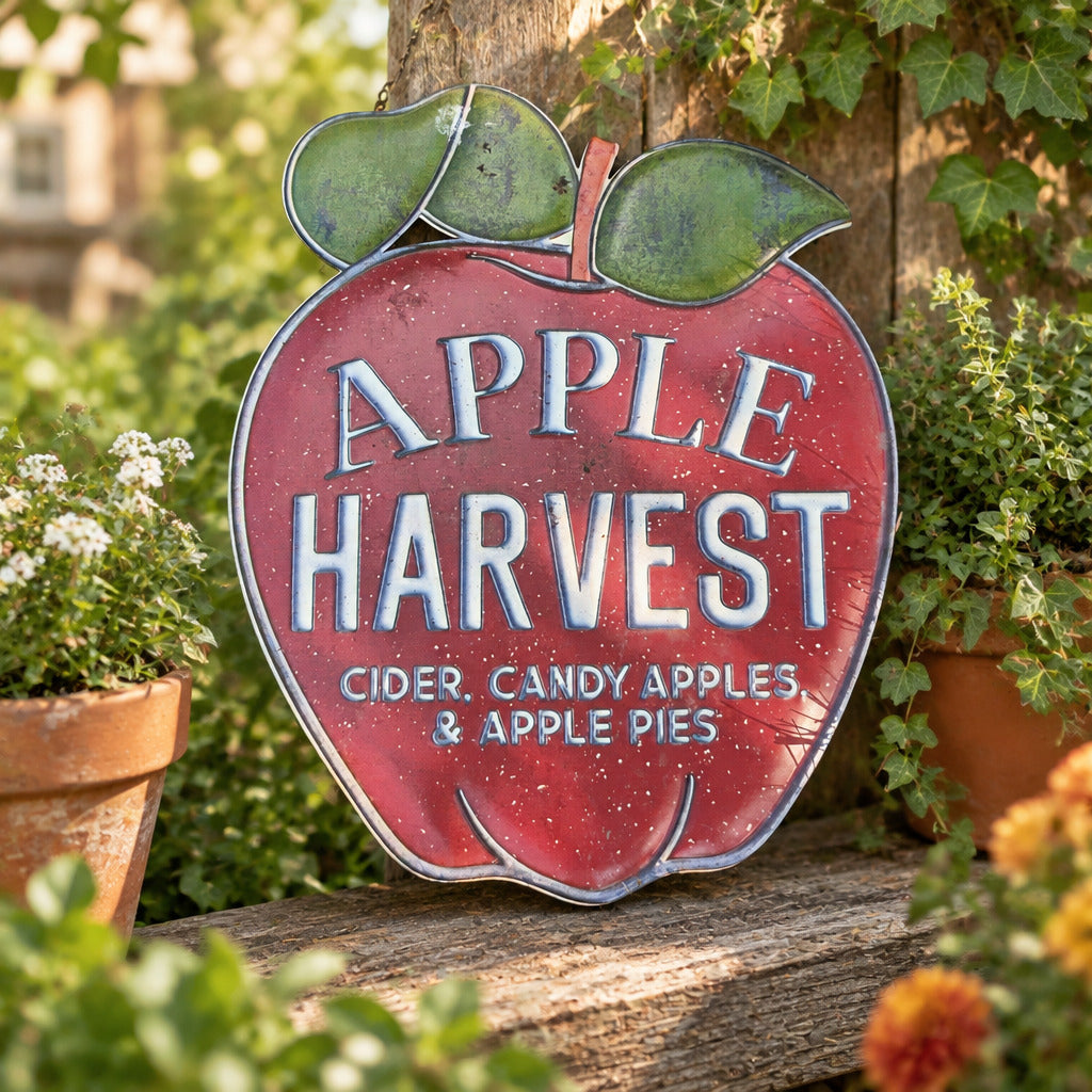 Apple Harvest Wall Sign