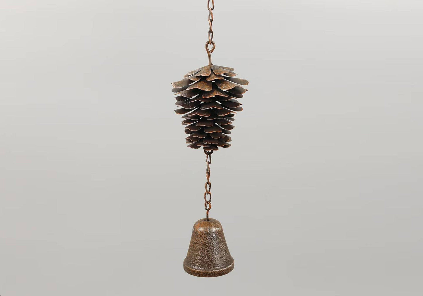 Metal Pinecone Wind Chime 3X17H