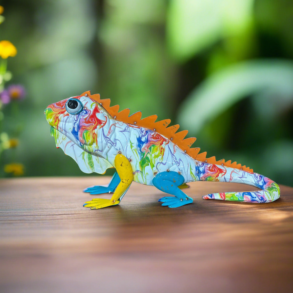Colorful Metal Lizard