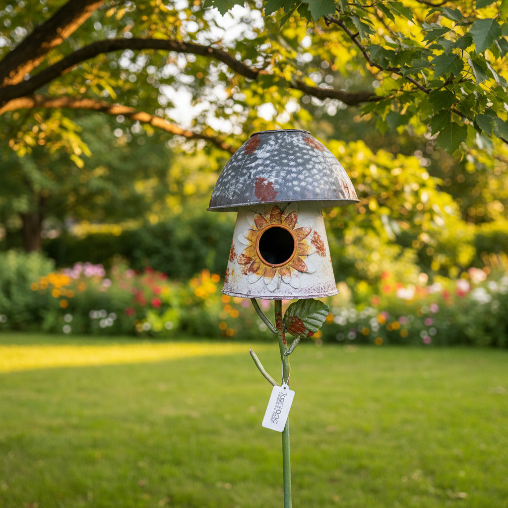 Birdhouse on stand