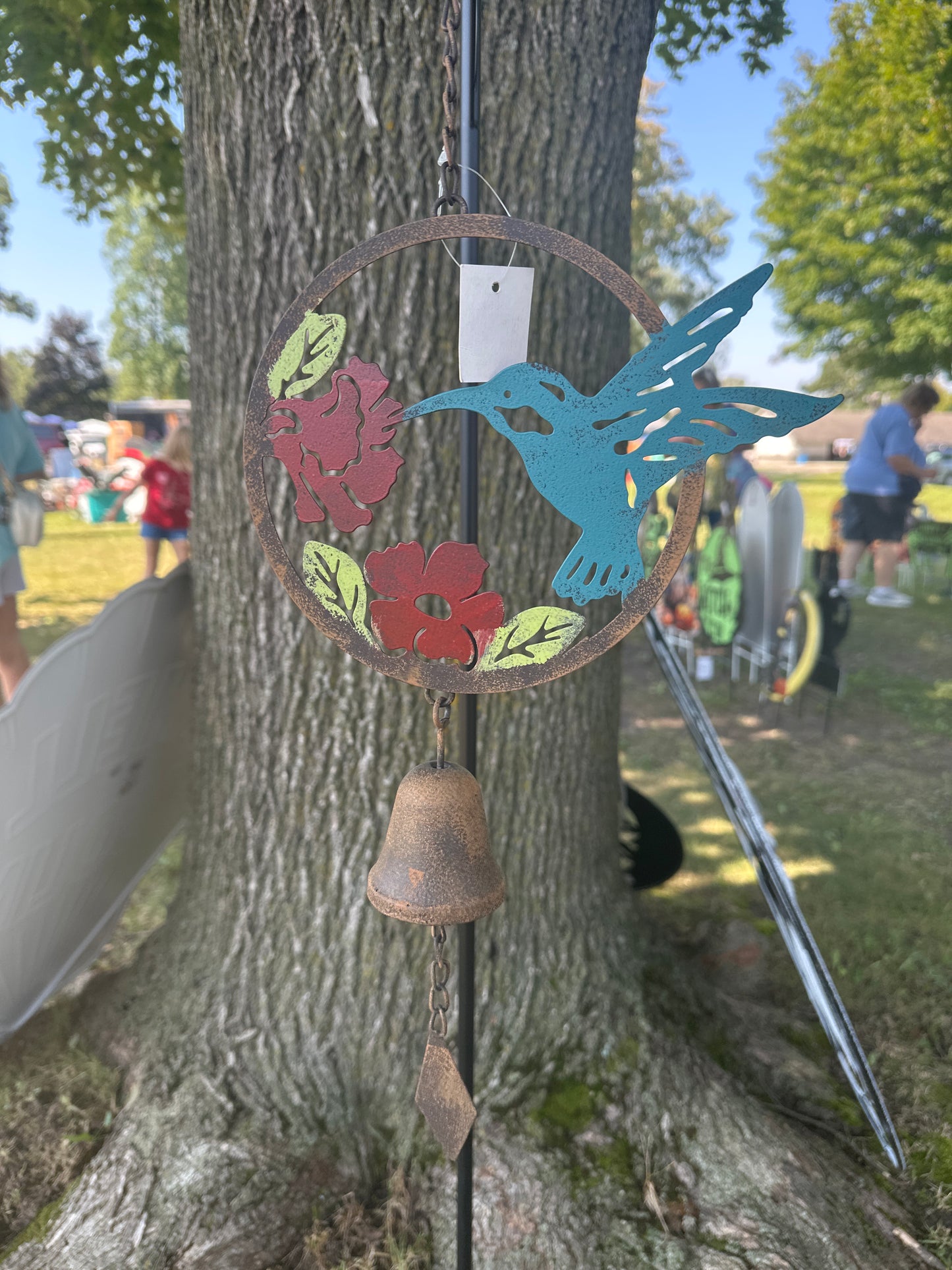 Hummingbird Circle Wind Bell