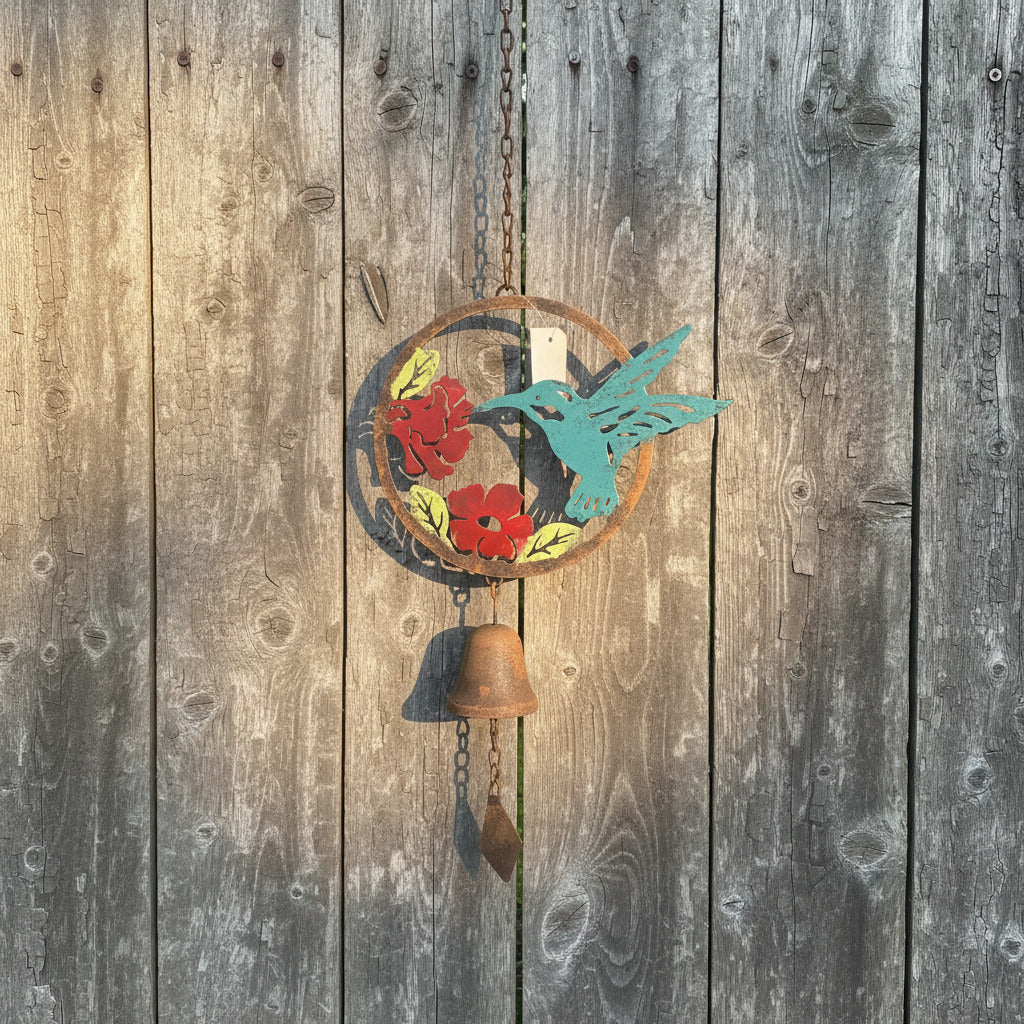 Hummingbird Circle Wind Bell