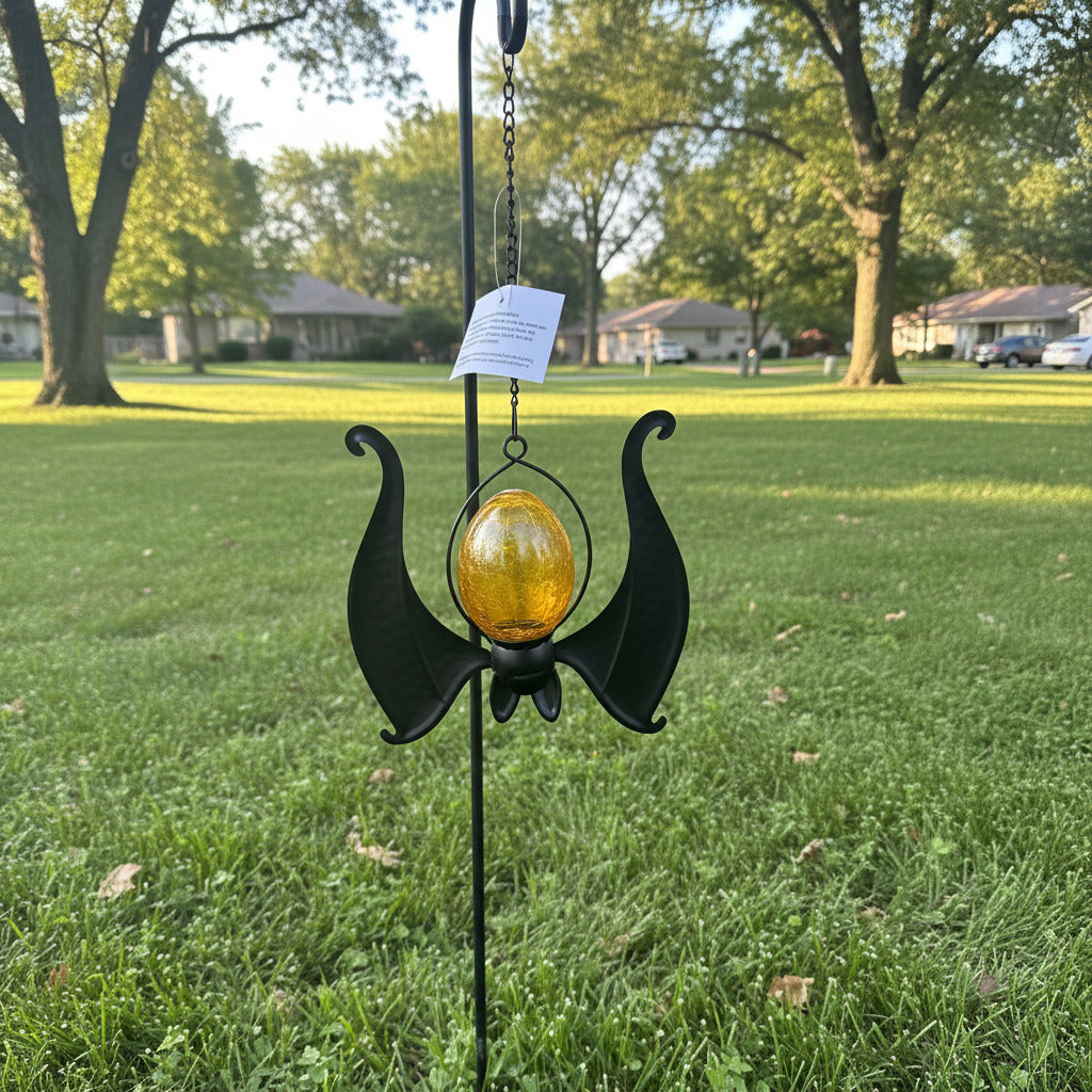 Metal Hanging Halloween Bat 2