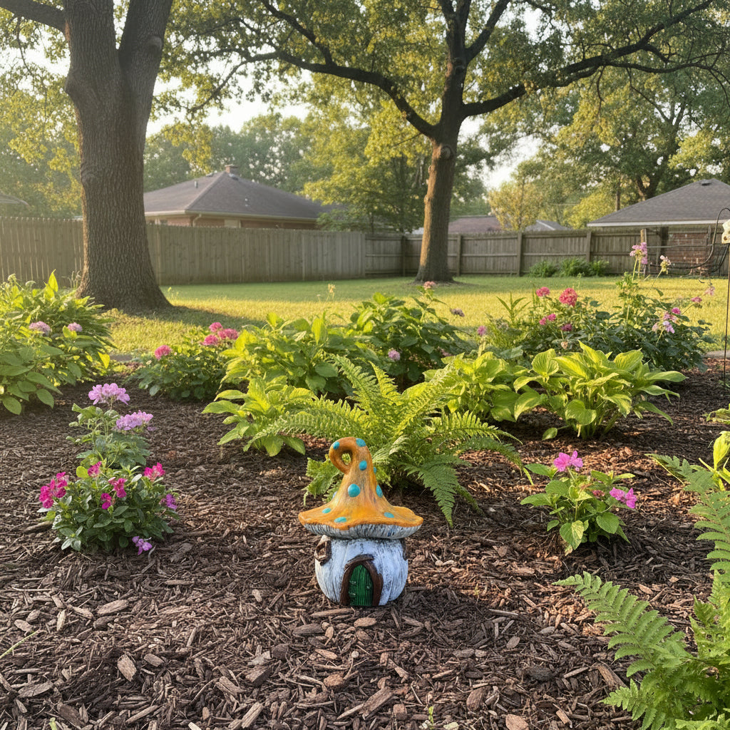 Curled Top Gnome House