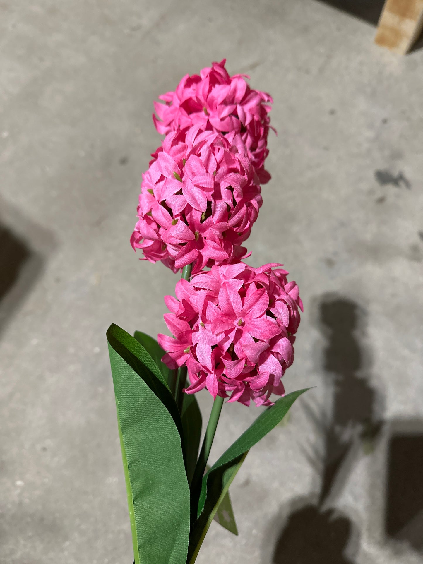 Pink Solar Flower Stake