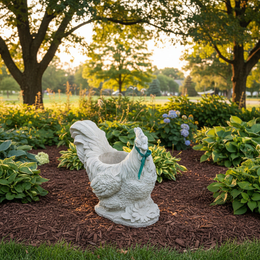 Rooster Planter