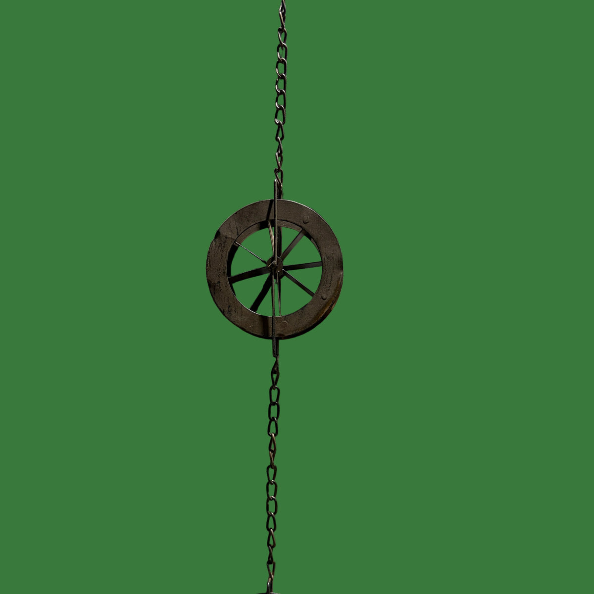 Water Wheel Rain Chain