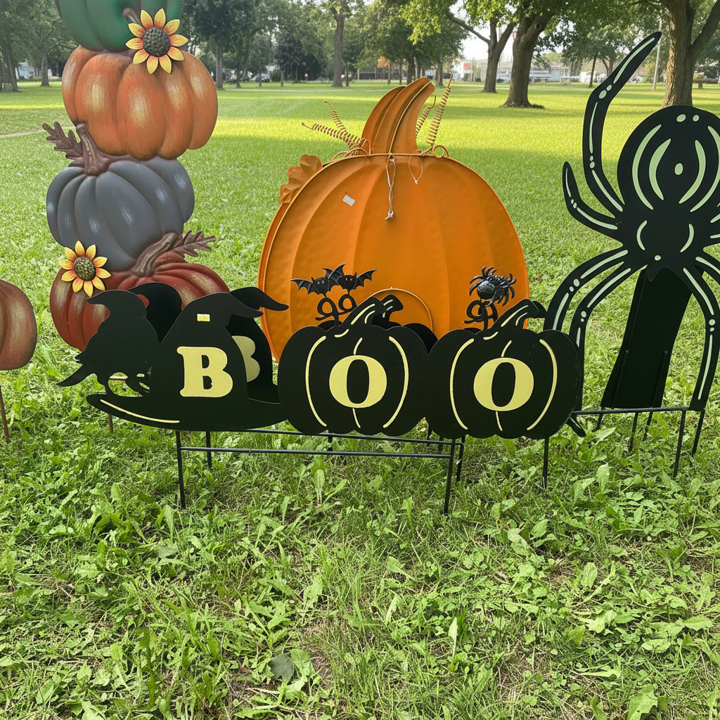 Glow In The Dark Boo Sign