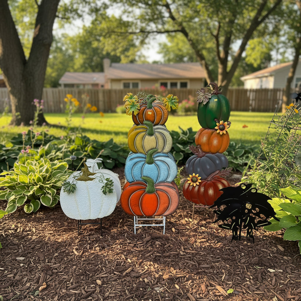 4 Stack Pumpkins