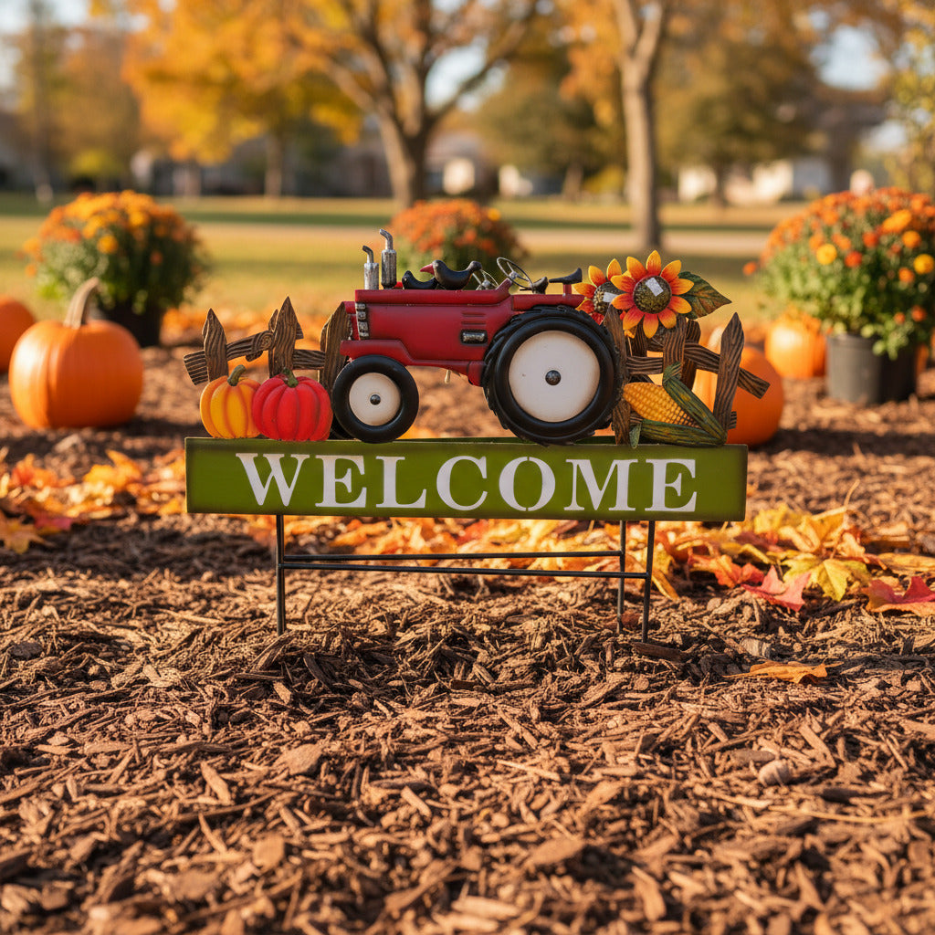 Fall Welcome Tractor