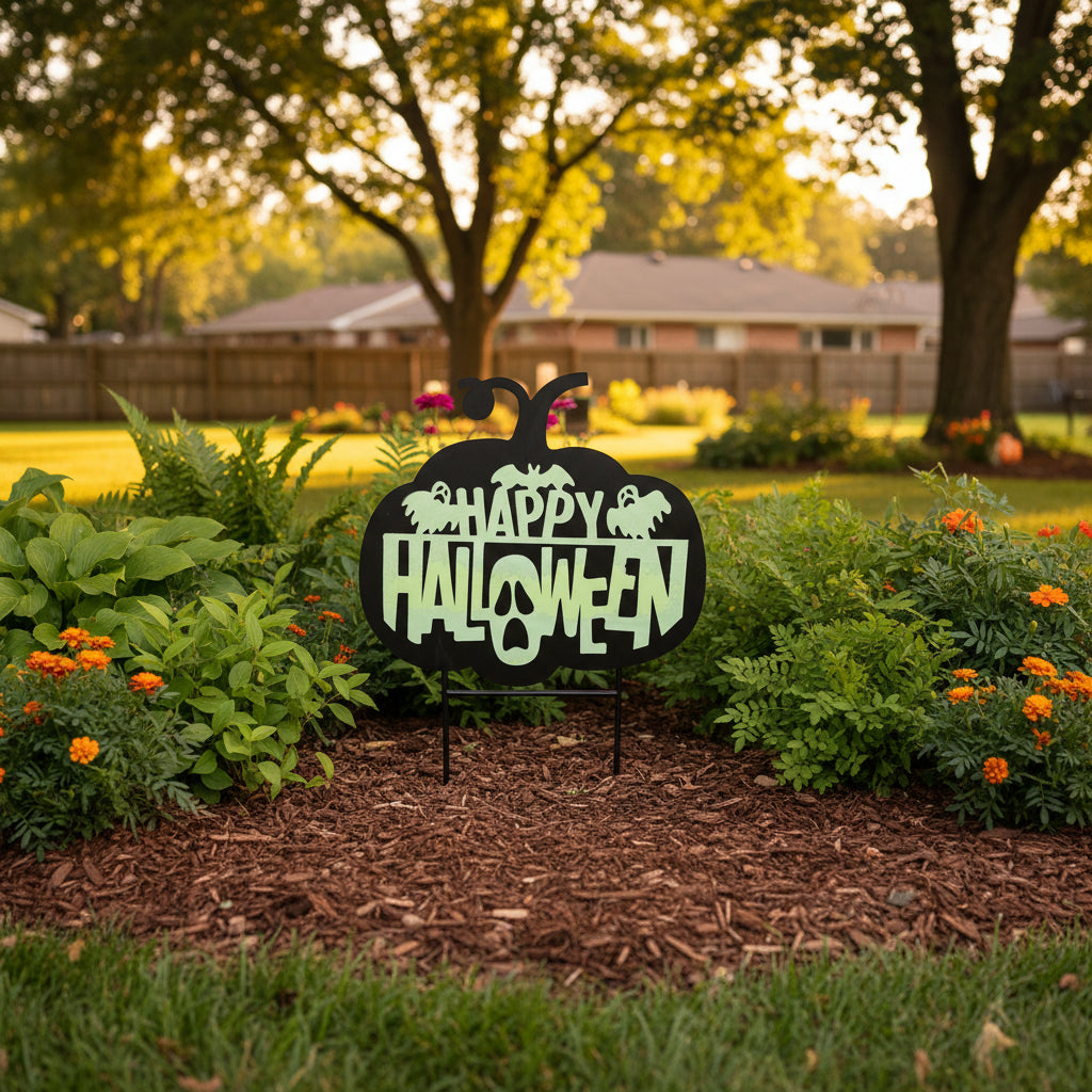 Glow In The Dark Greeting Pumpkins