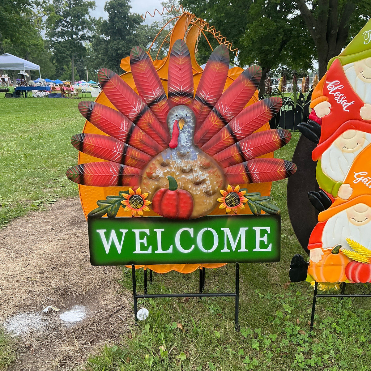 Welcome Turkey With Pumpkin