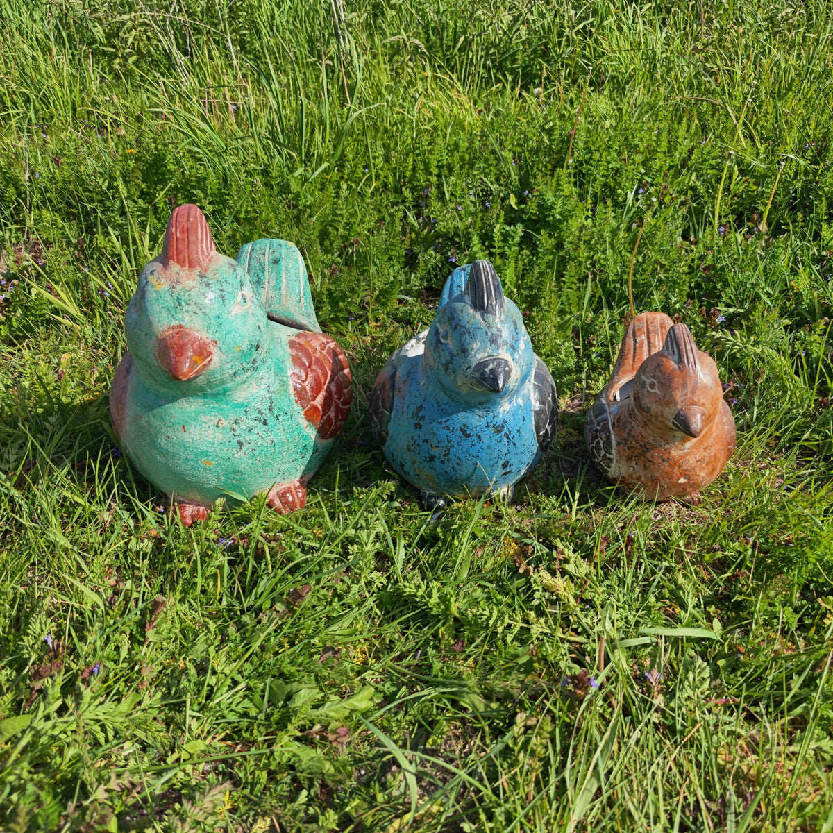Terracotta Bird Planter