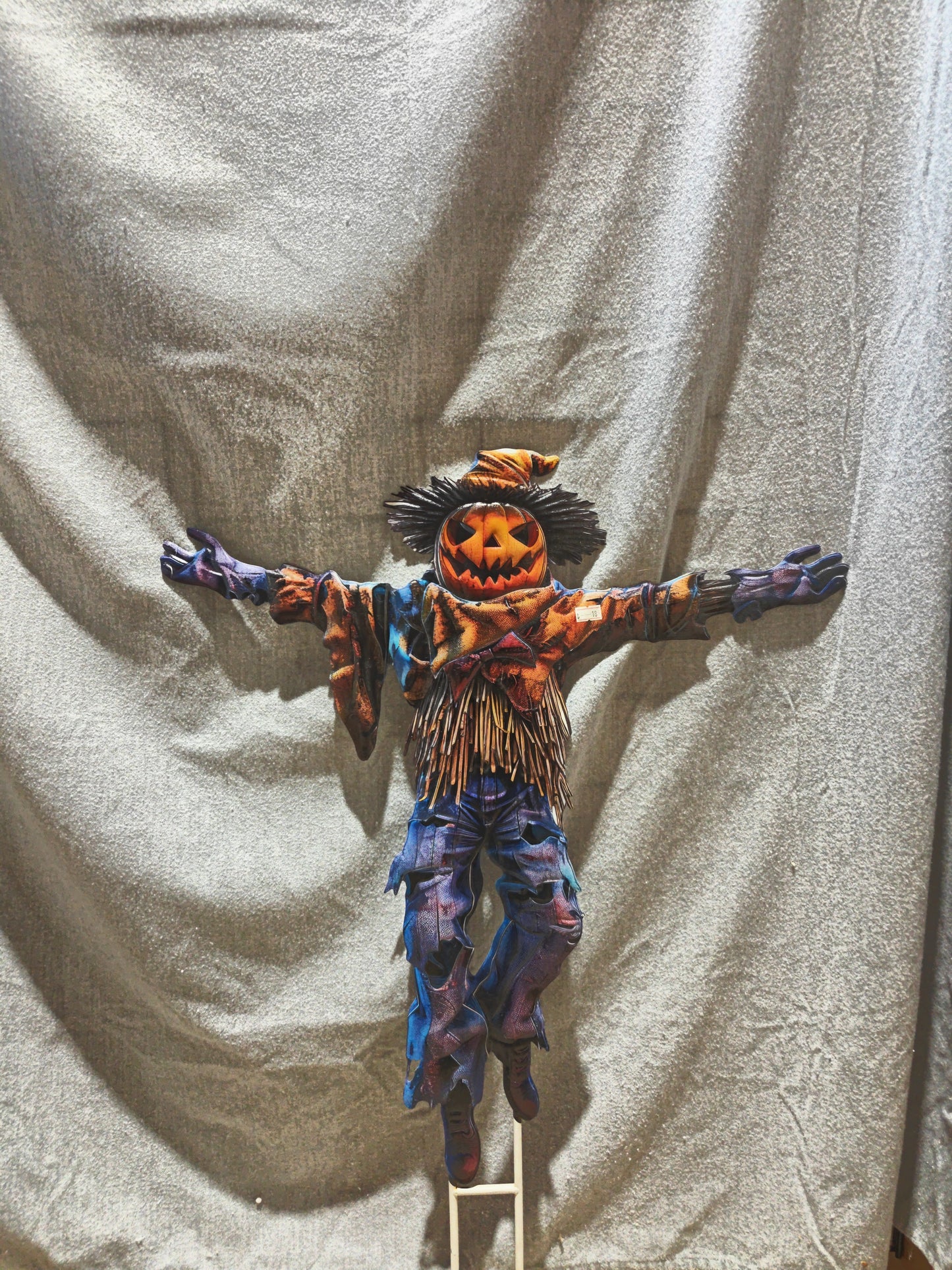 Metal Scary Scarecrow