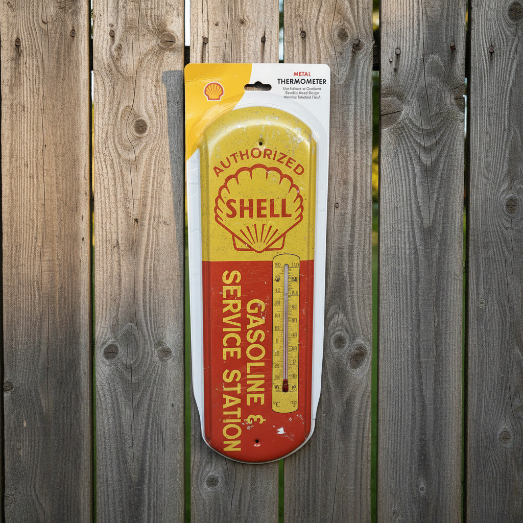 Shell Authorized Shell Service Station Thermometer
