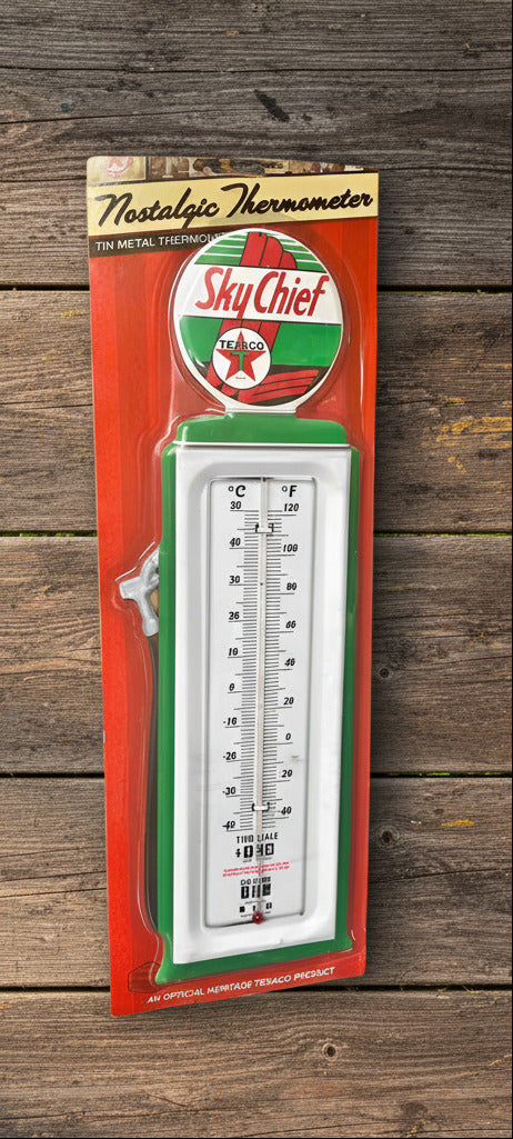 Texaco Sky Chief Gs Pump Thermometer