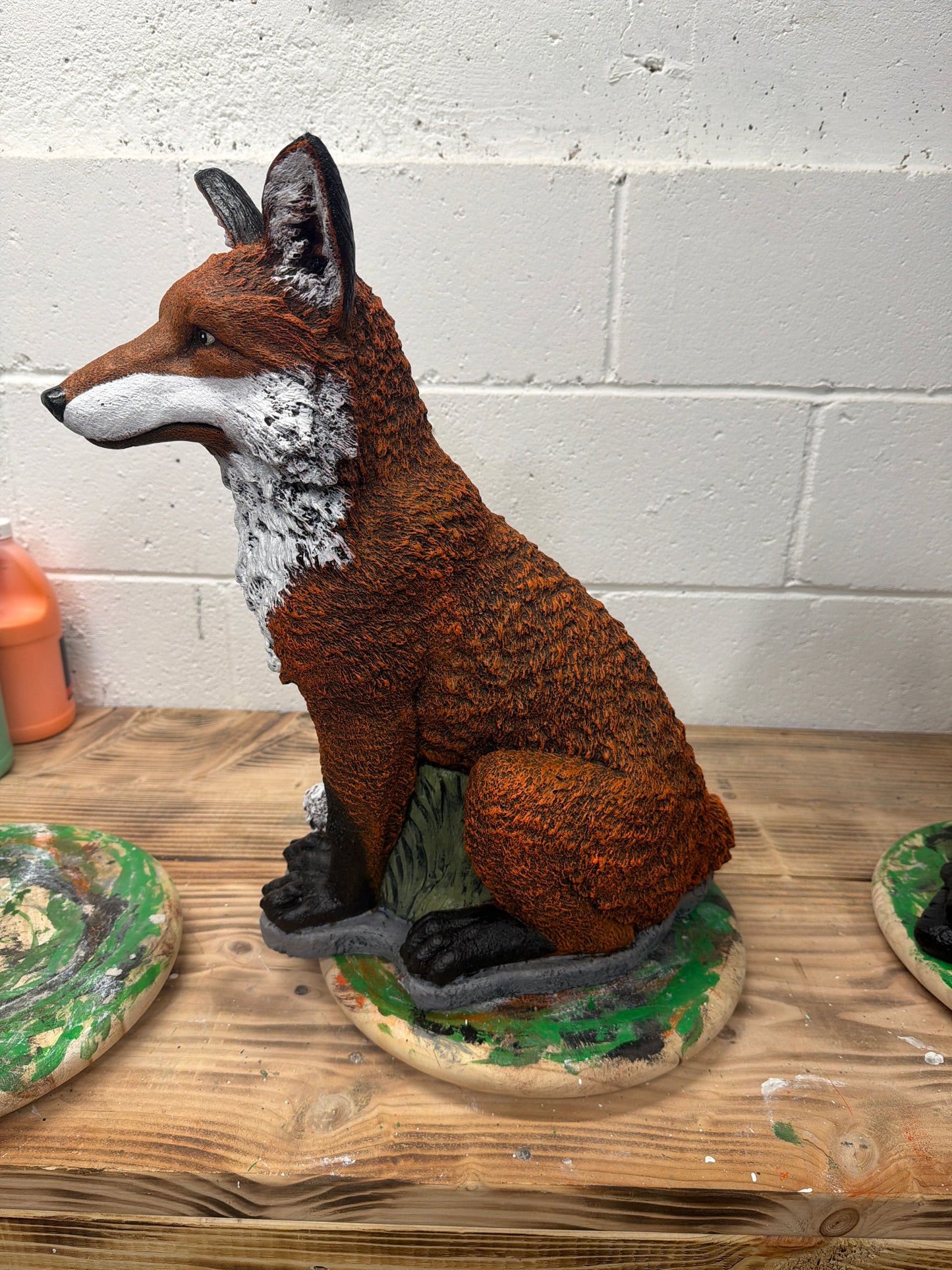 Sitting Fox
