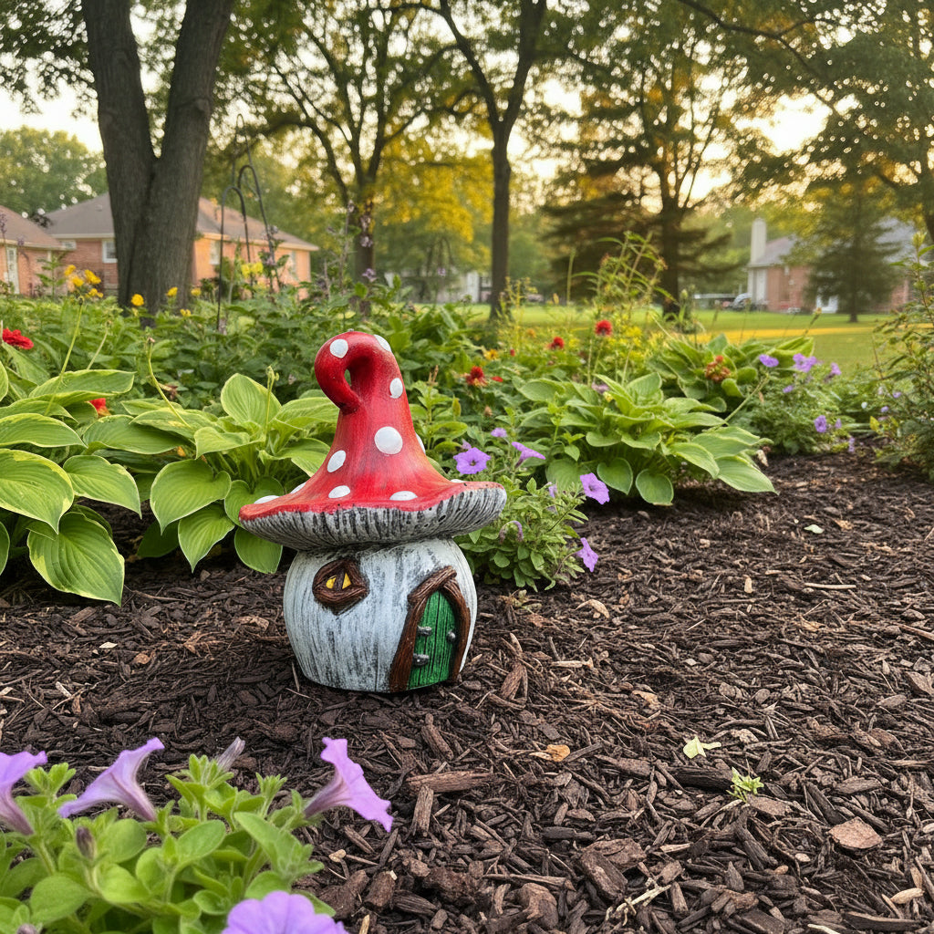 Curled Top Gnome House