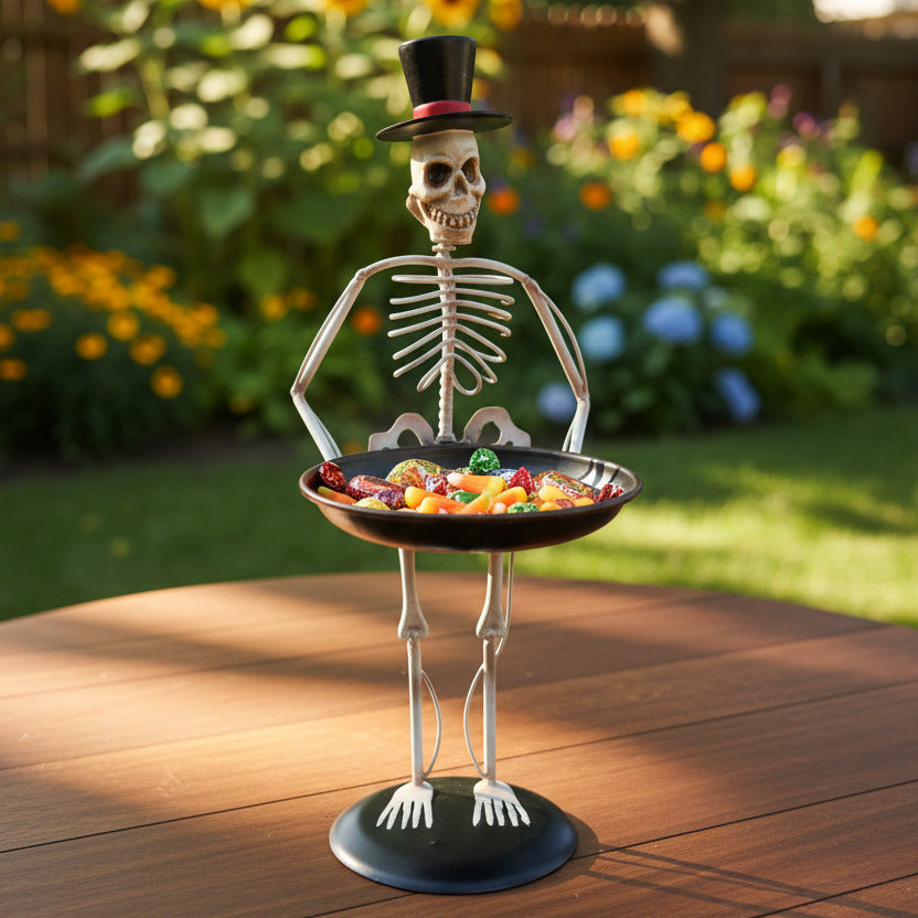 Skeleton Candy Dish