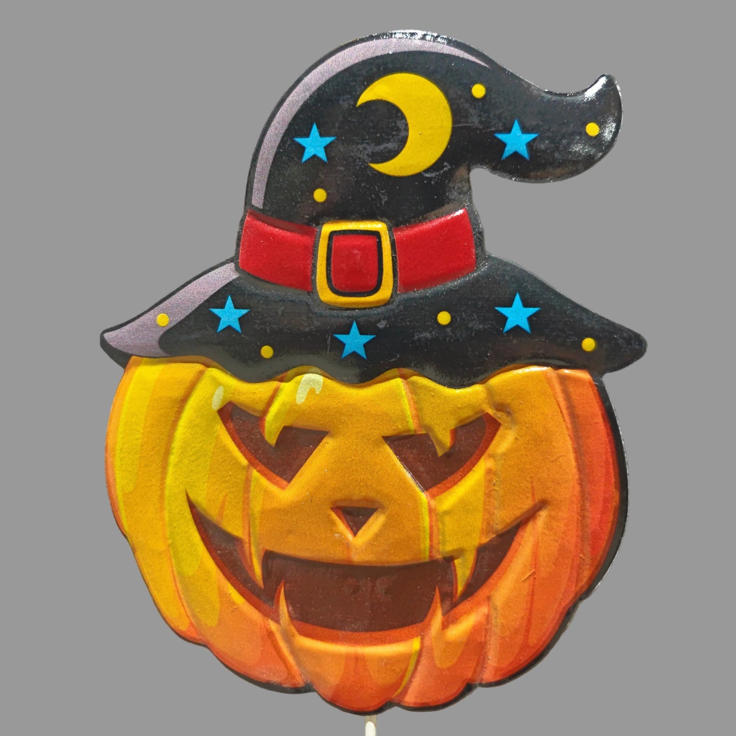 Mini Witch Hat Pumpkin Stake