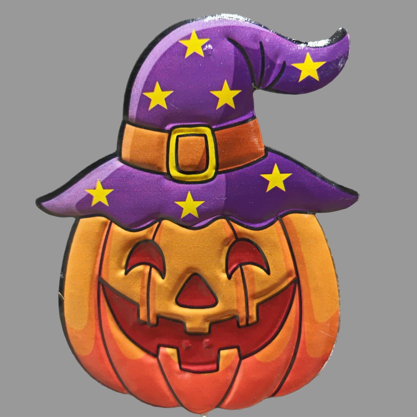 Mini Witch Hat Pumpkin Stake
