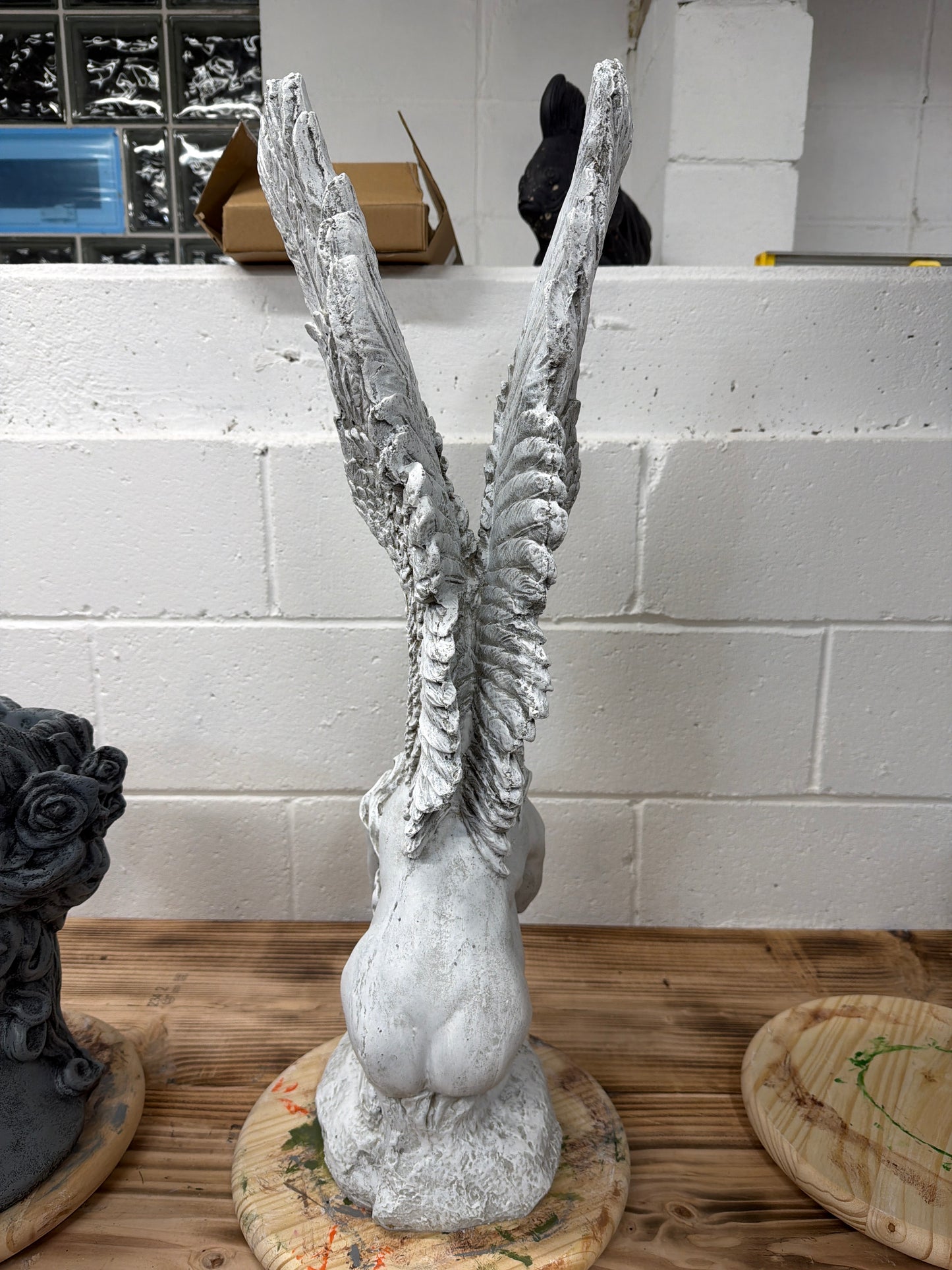 Angel with Tall Wings