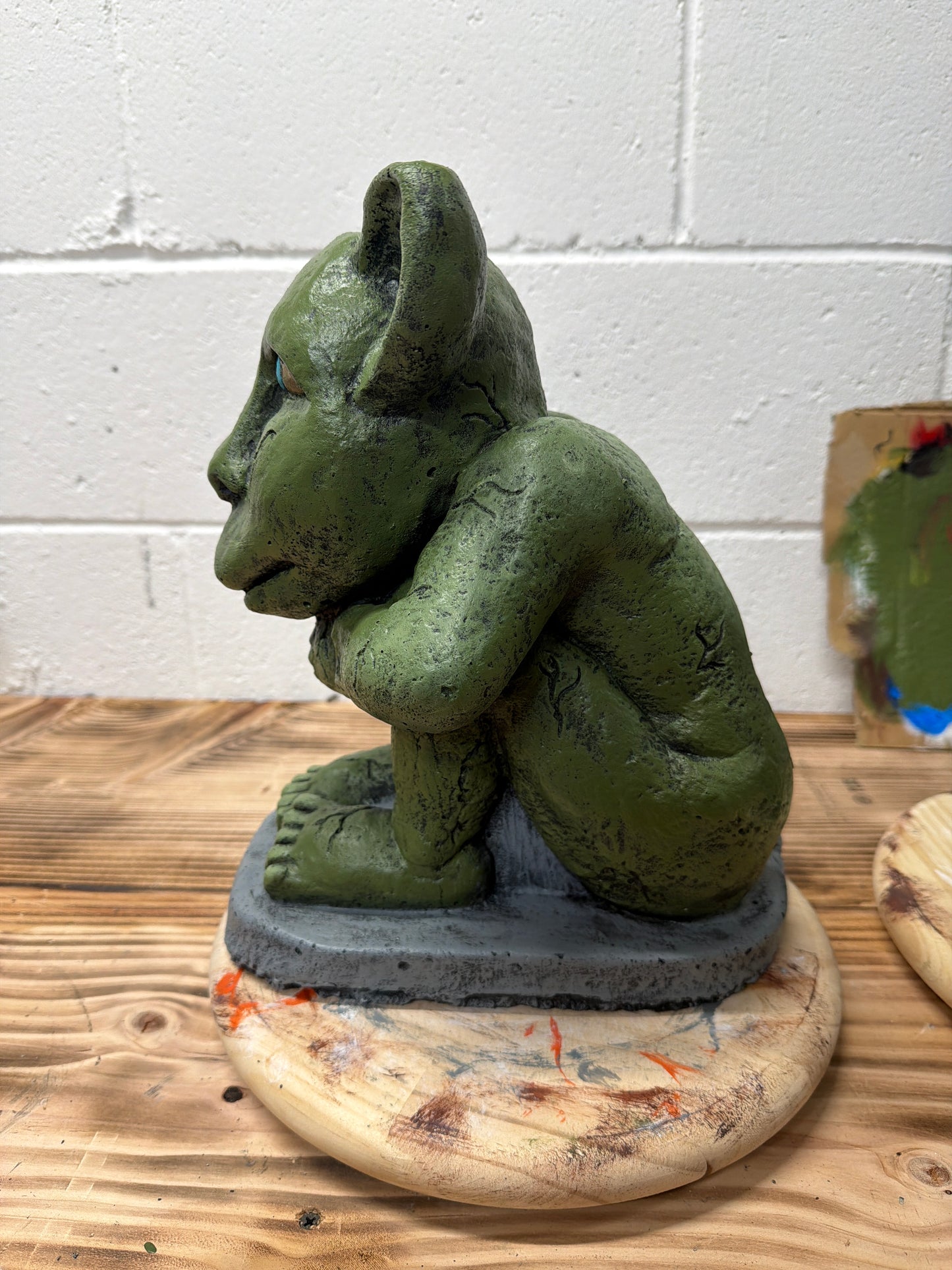 Sitting Thinking Gargoyle