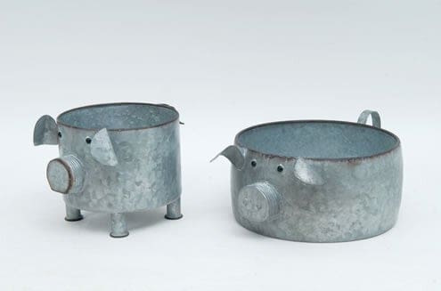 Metal Pig Container