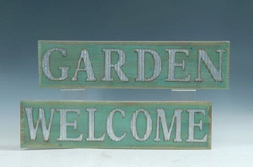 Garden/Wel Sign 31in