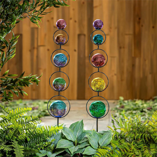 Rainbow Orb Stake 30in product image
