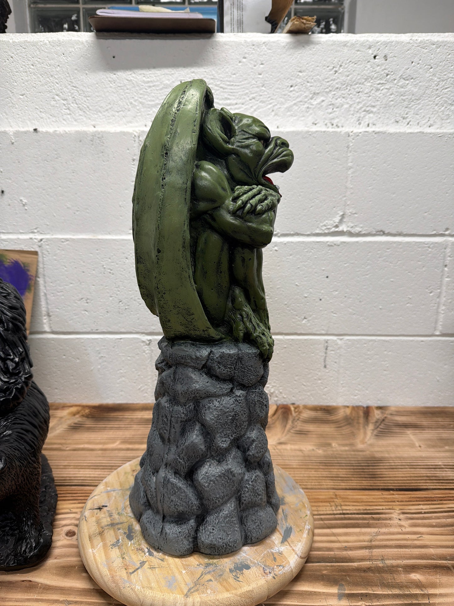 Gargoyle on Rock