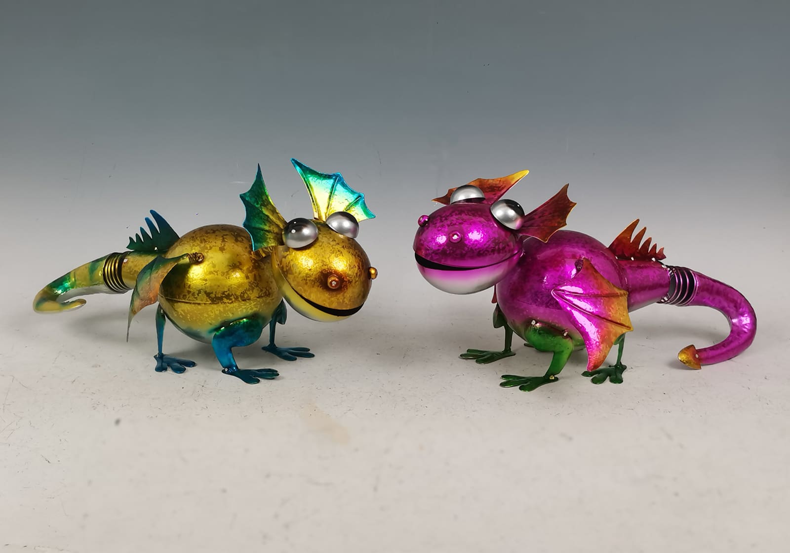 Colorful Dragon Figurine