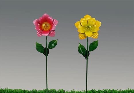 Solar Flower Stake
