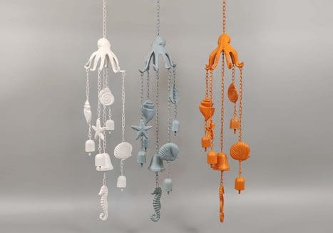 Metal Octopus Wind Bells
