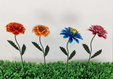 Mum Metal Flower Stake
