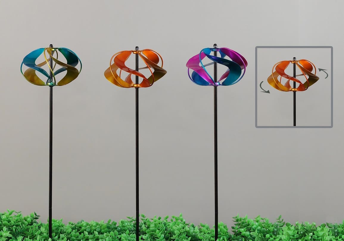 Metal Garden Spinner