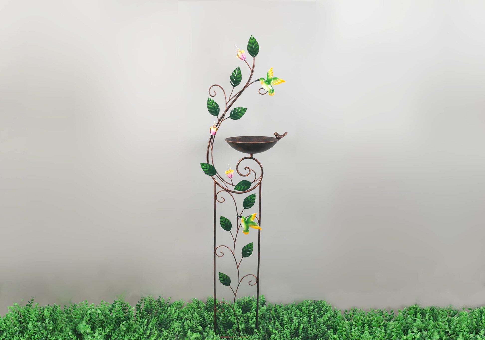 Trellis Bird Bath