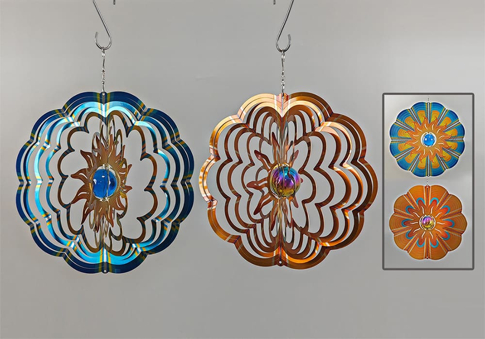 Hanging Sun Spinner 12in