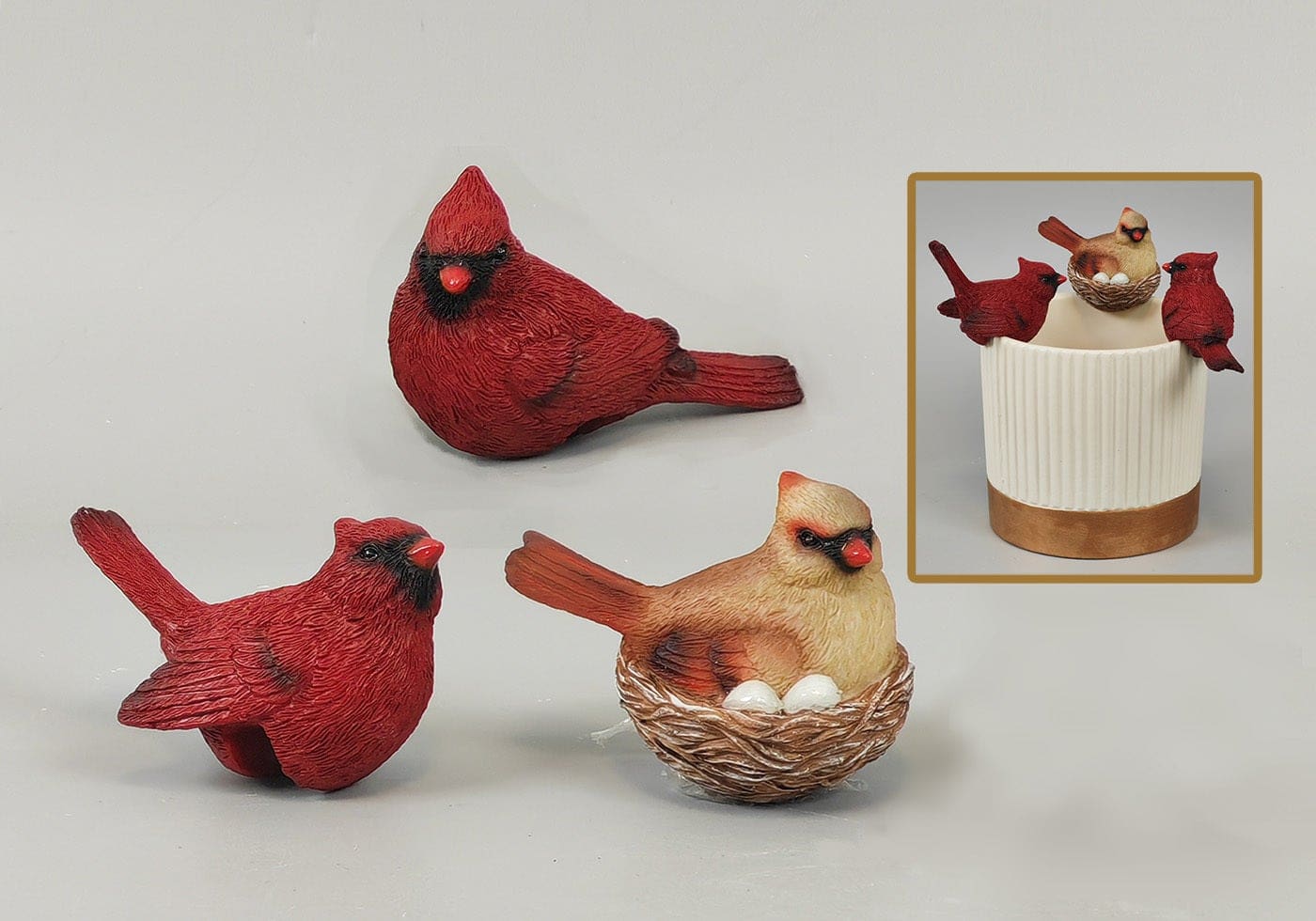 Cardinal Pot Hanger