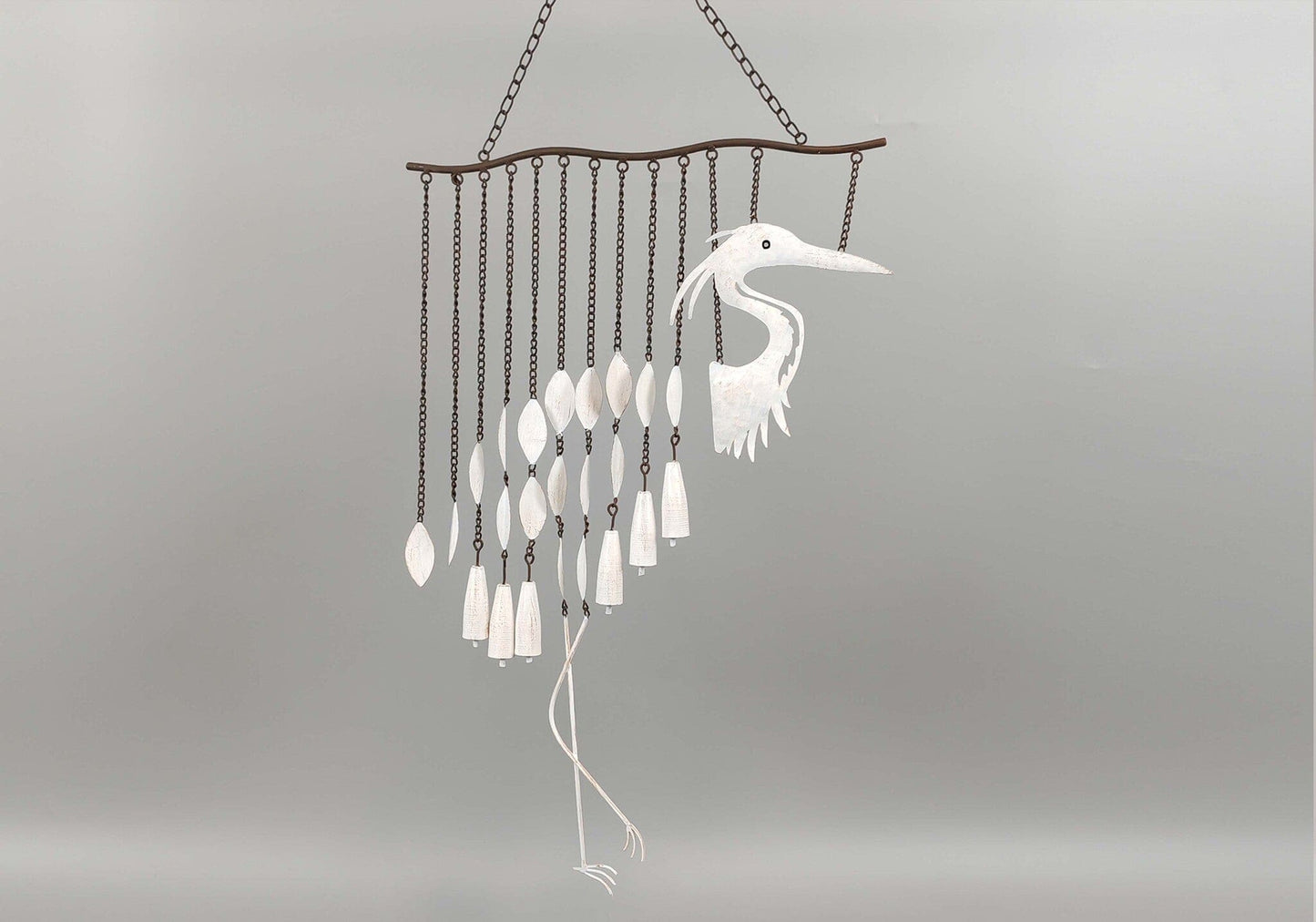 Metal Heron Mobile - 37"
