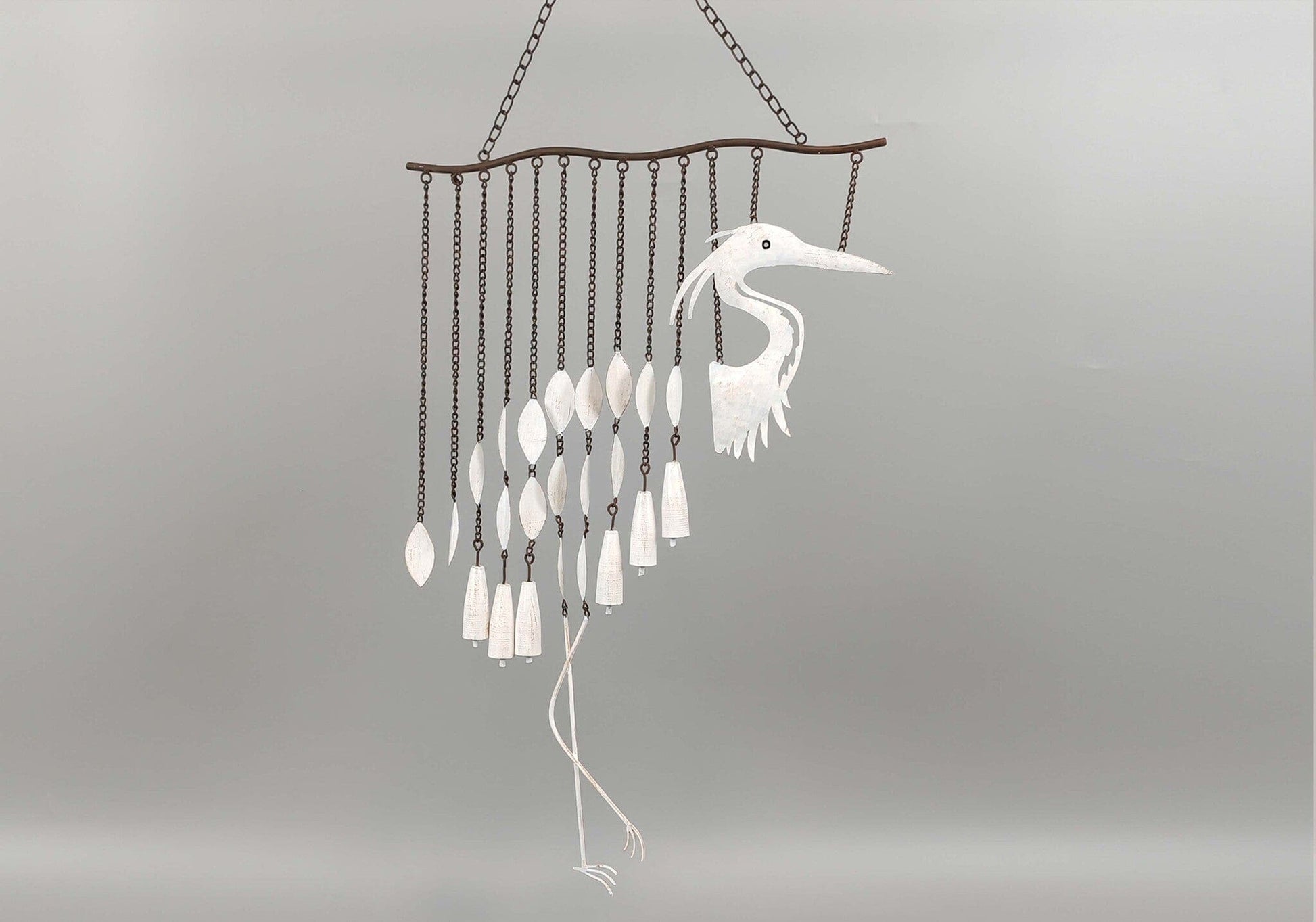 Metal Heron Mobile - 37"