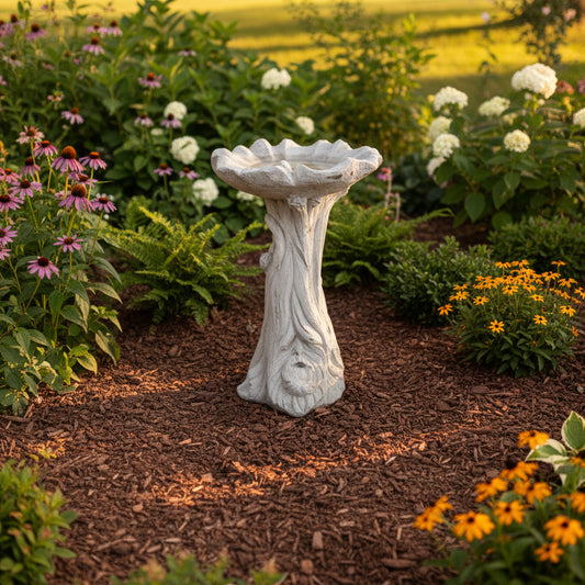 Greenman Birdbath