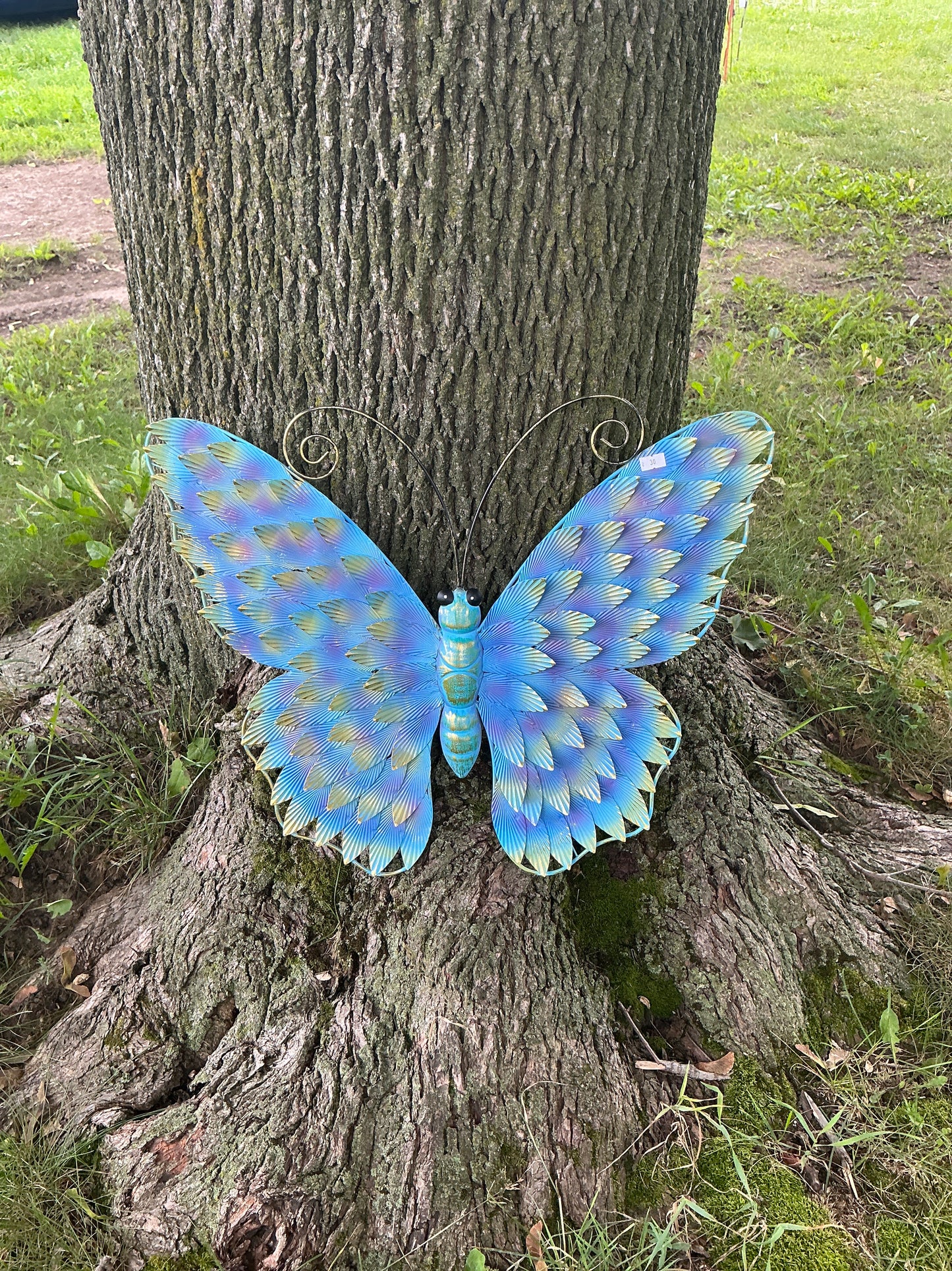 Metal Multicolor Butterfly