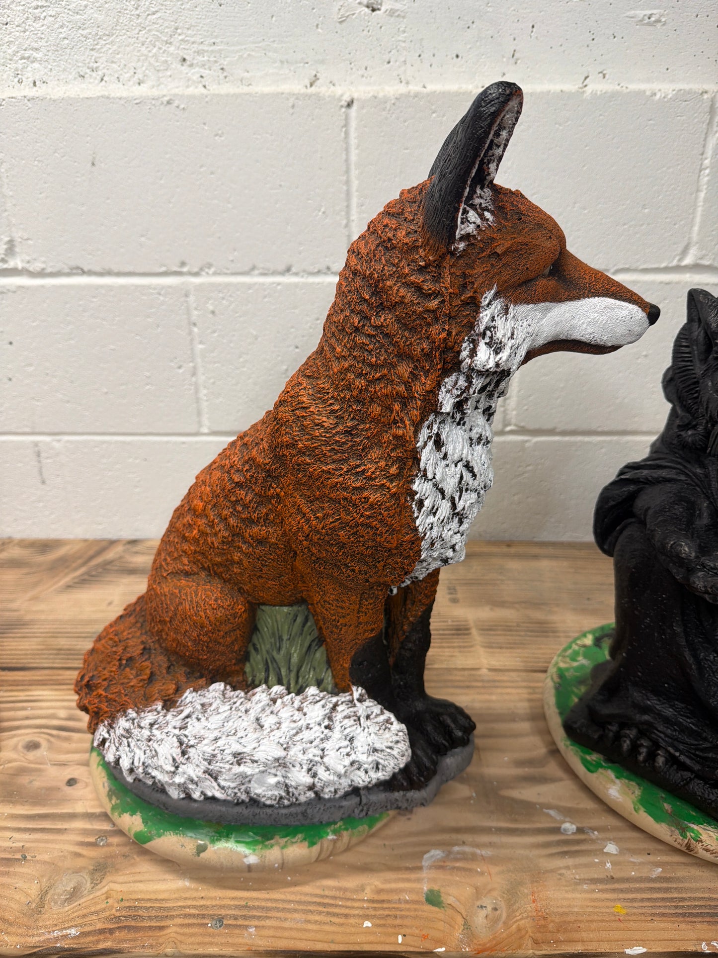 Sitting Fox