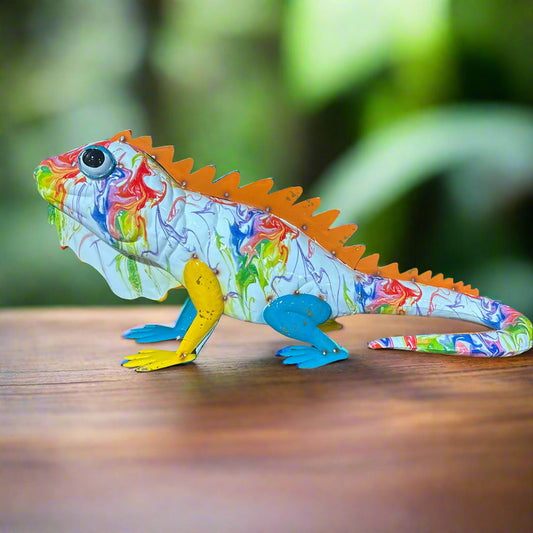 Colorful Metal Lizard