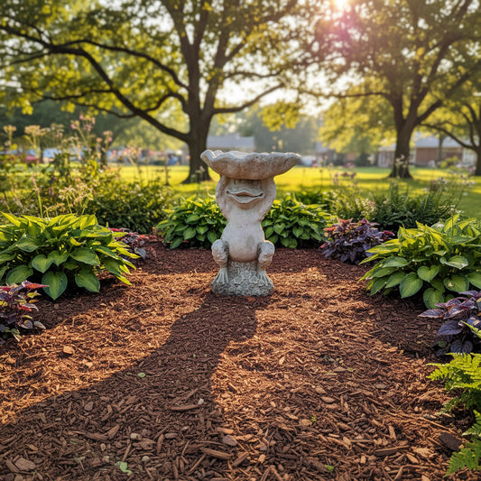 Frog Birdbath