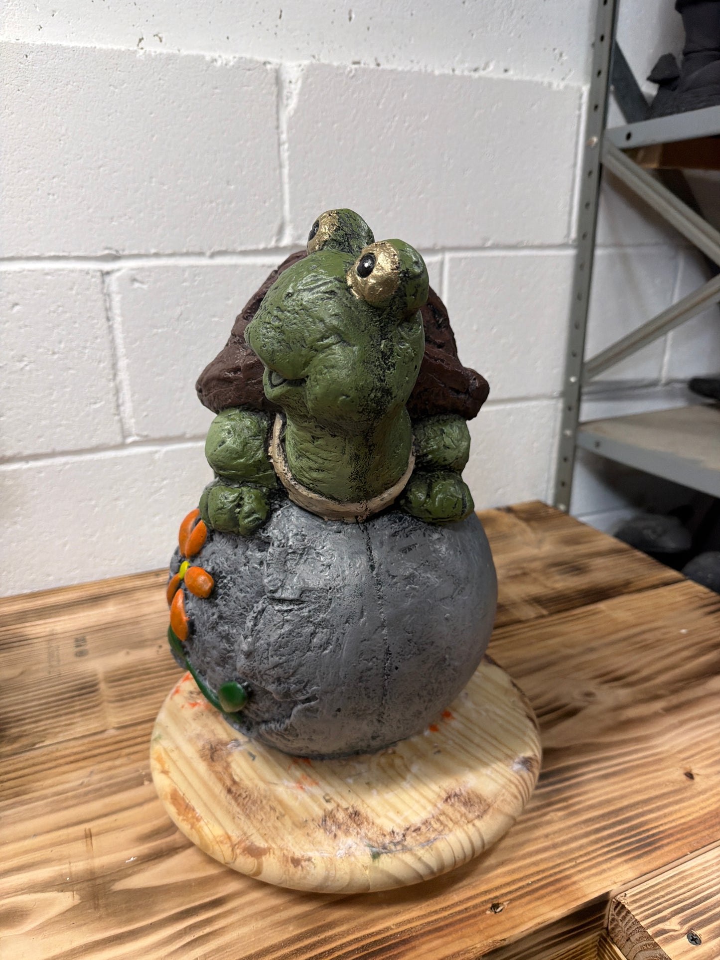 Turtle on Ball